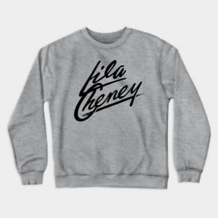 Lila Cheney — Black Crewneck Sweatshirt